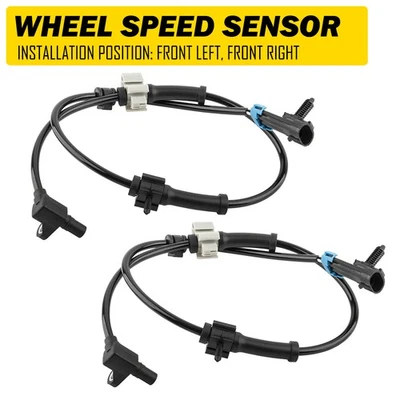 For 2000-2006 GMC Yukon XL 1500 Wheel Speed 2500 Sensor Front Driver & Passenger Foto 1 de 4