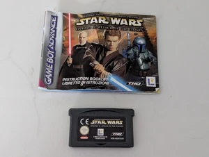 Star Wars Episode 2 Attack Of The Clones GBA Cart & Manual - Picture 1 of 4