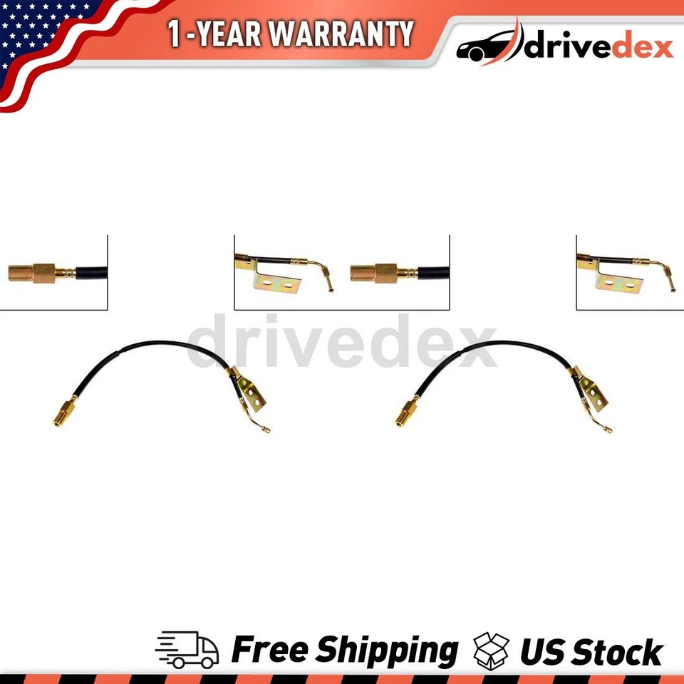 Par de mangueras Dorman - primera parada de línea de freno para Chevrolet B7 2000 2001 2002 1997 Foto 1 de 4