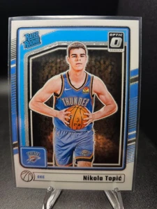2024-25 Optic Basketball Nikola Topic RC Rated Rookie #278 - Picture 1 of 2