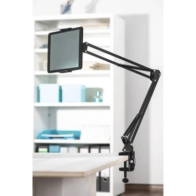 Hama Universal Tablet Schwenk-Arm Tisch-Halterung Halter Schwenkbar 7" bis 12,9" - Bild 1 von 4