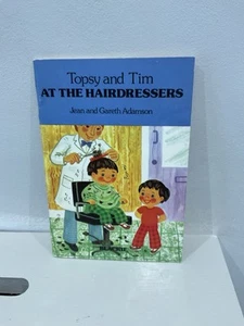 Vintage Topsy And Tim At The Hairdressers Book -1979 - Jean & Gareth Adamson - Picture 1 of 6