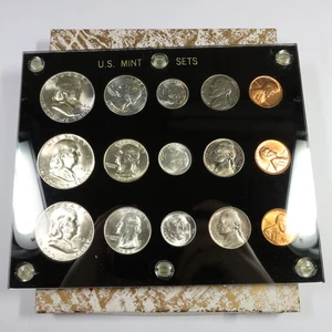 1952 P D S Complete US Mint BU UNC Uncirculated Silver 15 Coin Set #57766G - Picture 1 of 7