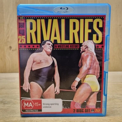 WWE The Top 25 Rivalries In Wrestling History 2 Disc Bluray Hulk Hogan Vs Andre  - Image 1 of 4