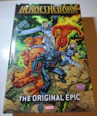 HEROES REBORN ORIGINAL EPIC OMNIBUS HC - VARIANTE JIM LEE DM - SELLADO ¡EXACTO Y RARO! Foto 1 de 3