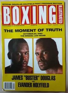 Vintage Douglas v Holyfield Boxing Illustrated Magazine December December 1990 - Picture 1 of 4