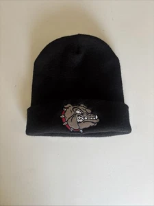 GONZAGA BULLDOGS BLACK BEANIE CUFF KNIT CAP HAT - Picture 1 of 3