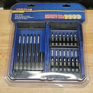 Carlyle NAPA Insert Bit Set, 1/4" Sechskant Bit, 35 Stück Impact Bit Set mit Koffer NEU! - Bild 1 von 7