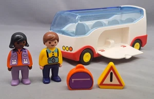 Playmobil 6773 Autobús Traslado Aeropuerto Furgoneta Vehículo Descapotable con Personas y Equipaje! - Imagen 1 de 9