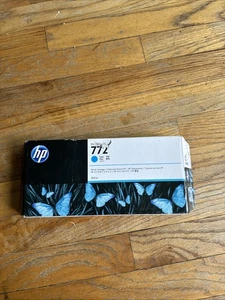 Cartucho de tinta cian HP 772 CN636A DesignJet Z5200 Z5400 genuino - Imagen 1 de 13