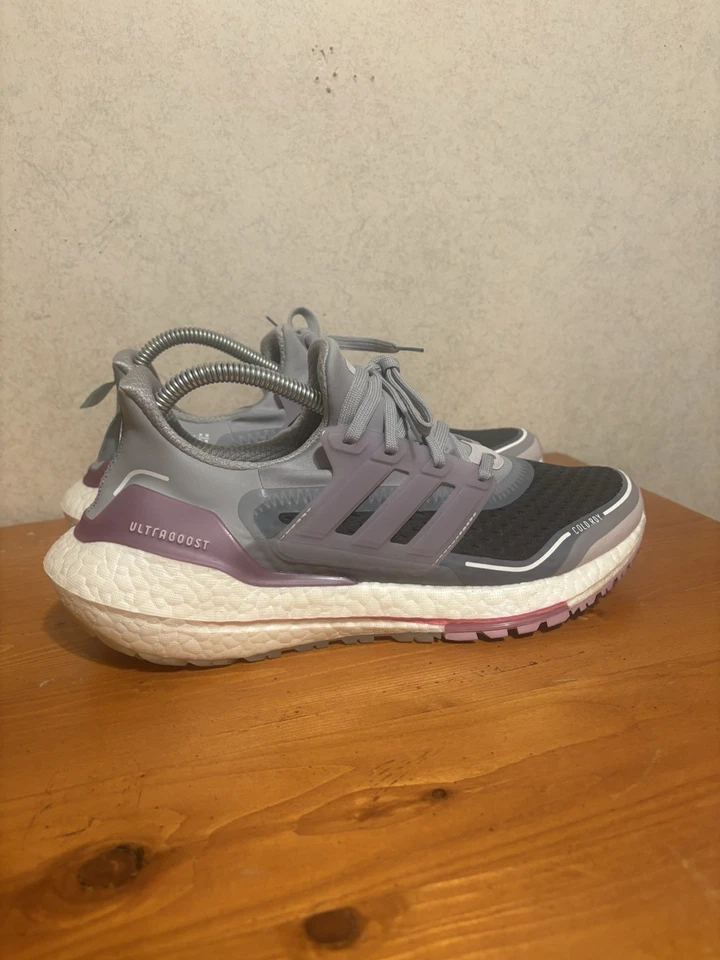 Adidas Ultra Boost 21 холодный Rdy женские кроссовки серый и фиолетовый кроссовки 9 - Изображение 1 из 4