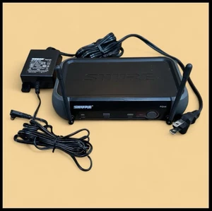 SHURE PGX4 L5 644-662 MHz Wireless Microphone Receiver + AC Power Adapter - Picture 1 of 8