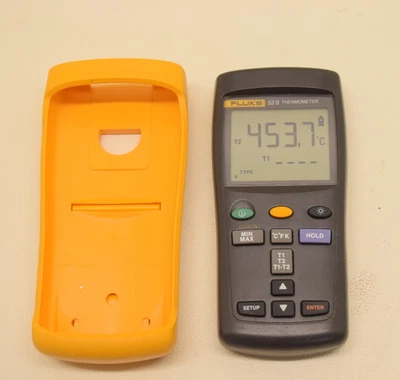 Termómetro Fluke 52 II - Probado (SIN CABLES / SOLO UNIDAD) Foto 1 de 4