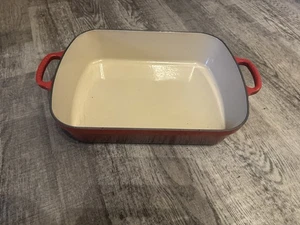 Le Creuset Signature Roaster 33cm Volcanic Iron Dish 4.9L - Picture 1 of 2