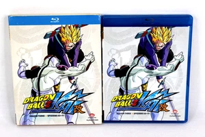 Dragon Ball Z Kai Season Three Blu-Ray 4-Disc Set Episodes 53-77 with Slipcover - Picture 1 of 12