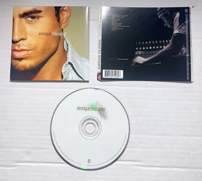 Enrique Iglesias – Escape CD 2001 Pop Latin Interscope Records CD & ARTWORK ONLY Foto 1 de 4