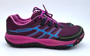 Merrell Women’s Allout Rush Purple Pink Light Unifly Hiking Running Shoes Size 8 - Picture 1 of 10