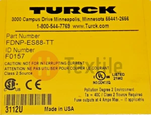 Turck FDNP-ES88-TT Busstop Station 1PCS - Picture 1 of 3