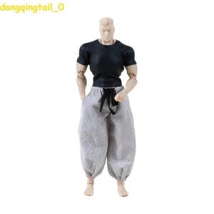 Tee Pant Suit Clothes for Romankey Jujutsu Kaisen Fushiguro Toji 6" Figure Body - Picture 1 of 17