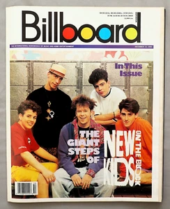 Billboard Magazine: December 15, 1990. New Kids On The Block on cover. - Picture 1 of 4