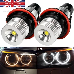 LED Angel Eye Bulb Light for BMW 5 6 7 X3 X5 E39 E53 E63 E64 E65 E83 Error Free - Picture 1 of 16