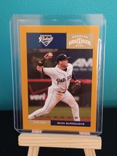 2004 Donruss Team Heroes Showdown Gold #352 Sean Burroughs 10/10 RARE Padres 