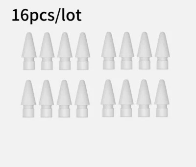 16 Packs Tips Replacement for Apple Pencil 1st Gen 2nd Gen Pen iPad Pro - Image 1 of 4