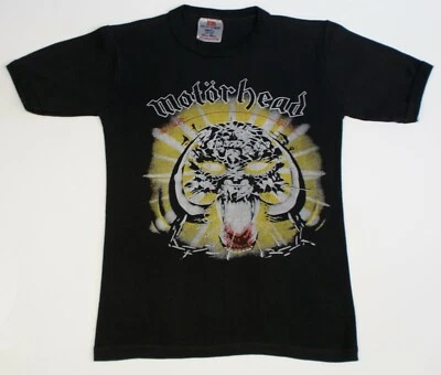 Camisa Motorhead Lemmy Kilminster Original Vintage Promoción Overkill Circa 1979 Foto 1 de 4