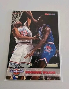 DOMINIQUE WILKINS NBA CARD HOOPS 1993-94 ALL STAR # 261 ATLANTA HAWKS - Bild 1 von 6