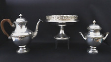 Roux-Marquiand, antique silver plated metal set, France, end 19th century