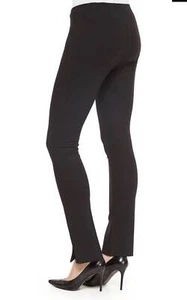 $695 Donna Karan m collection black label jersey stretch pant / medium - Picture 1 of 14