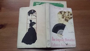 1950 Oscar Wilde Una Tragedia Florentina y el Abanico de Lady Windermere - Picture 1 of 1