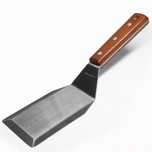 Professional Metal Spatula for Cast Iron Skillets and Flat Top Grills, Full T... - Picture 1 of 7