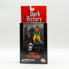 DC Comics Direct Robin & Penguin Action Figure Set Batman: Dark Victory 2014 New