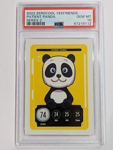VeeFriends Compete And Collect Series 2 Patient Panda PSA 10 Gem Mint - Picture 1 of 2