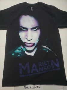 Marilyn Manson Vintage Black T-Shirt Size Small - Picture 1 of 1