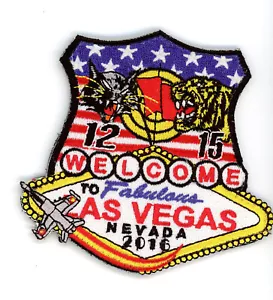 PATCH SPAIN TORREJON AFB 12th WING F/A-18 RED FLAG 2016 LAS VEGAS NEVADA VEL B - Picture 1 of 1