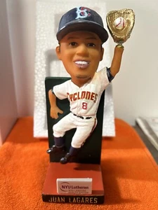 2015 Brooklyn Cyclones Juan Lagares Gold Glove Bobblehead SGA MILB New York Mets - Bild 1 von 6