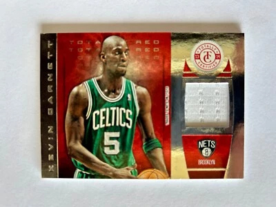 Tarjeta de camiseta Panini 2013-14 totalmente certificada Kevin Garnett usada en juegos SP #026/149 Foto 1 de 2