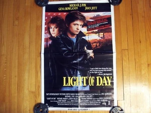 🎸 Póster promocional vintage 1987 Light of Day Video Store, Joan Jett, Michael J. Fox - Imagen 1 de 19