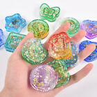 8 Heart Silicone Keychain Molds DIY Resin Clay Crafts-LH