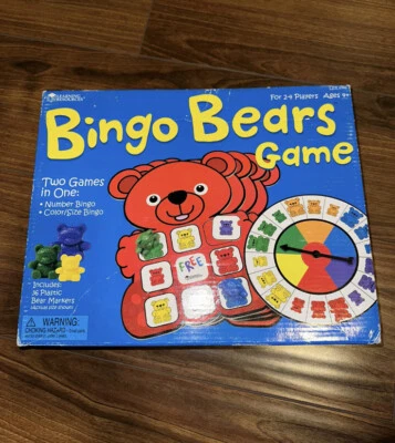 Bingo Bears Game from Learning Resources  Preschool Colors Sorting Sizes - Image 1 of 2