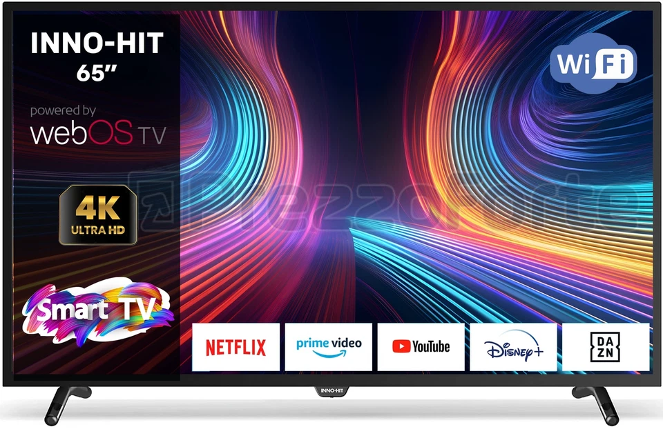 Smart TV 65 Pollici 4K Ultra HD Display LED Web OS Nero IH65UWB4 INNO HIT - Immagine 1 di 1