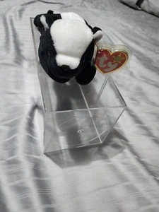 Ty Beanie Baby Stinky The Skunk avec granulés P.V.C et erreurs d'étiquette rares  - Photo 1 sur 9