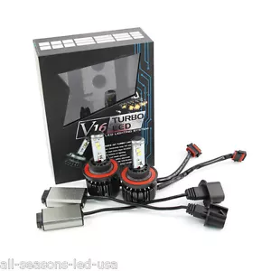 High Power LED Headlight Kit 80W & 7600LM/Set, H13/9008 Hi/Lo - White 6000K - Picture 1 of 4