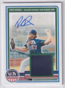 River Ridings 2023 Stars & Stripes Auto Signature Materials /200 {0505