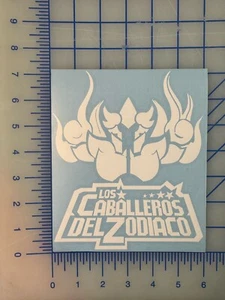2 Saint Seiya Caballeros Zodiaco Mexicans Decal Sticker Car Trucks Laptops Gift - Picture 1 of 17