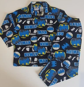 Batman Boys Winter Pjamams Size 4 Years - Picture 1 of 2