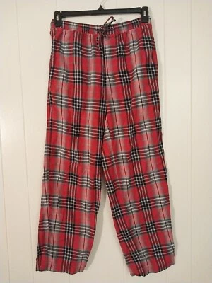 Pantalones de salón Life Is Good pequeños rojos grises con bolsillo de algodón pesado para hombre Foto 1 de 4