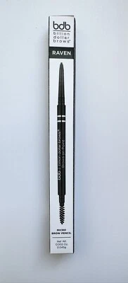 Billion Dollar Brows On Point Micro Brow Pencil Raven 0.002 Oz Brand New - Image 1 of 2